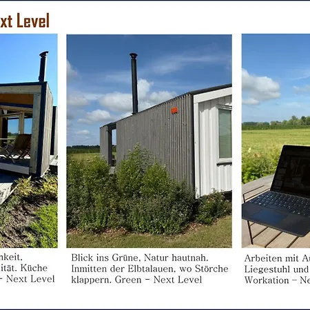 Дом отдыха 102-tiny House Mit Blick Ins Gruene, Wlan Und Kamin *