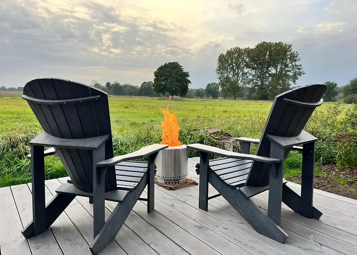 102-tiny House Mit Blick Ins Gruene, Wlan Und Kamin * Bleckede