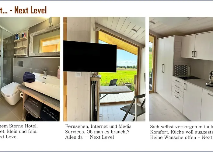 Nyaraló 102-tiny House Mit Blick Ins Gruene, Wlan Und Kamin