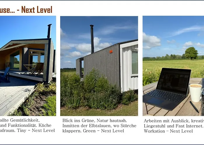 Nyaraló 102-tiny House Mit Blick Ins Gruene, Wlan Und Kamin *