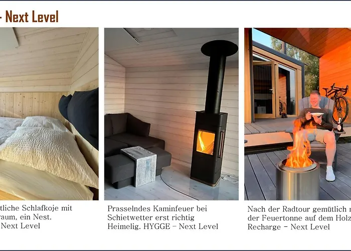 Nyaraló 102-tiny House Mit Blick Ins Gruene, Wlan Und Kamin